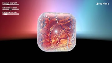 Ice Shader in Ventuz Using HLSL Node