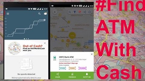 Find ATM With Cash Using Mobile (Android Apps)