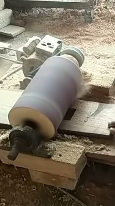 Amplas Silinder_Drum Sander #kerajinankayu #woodturning #tukangkayu #shorts