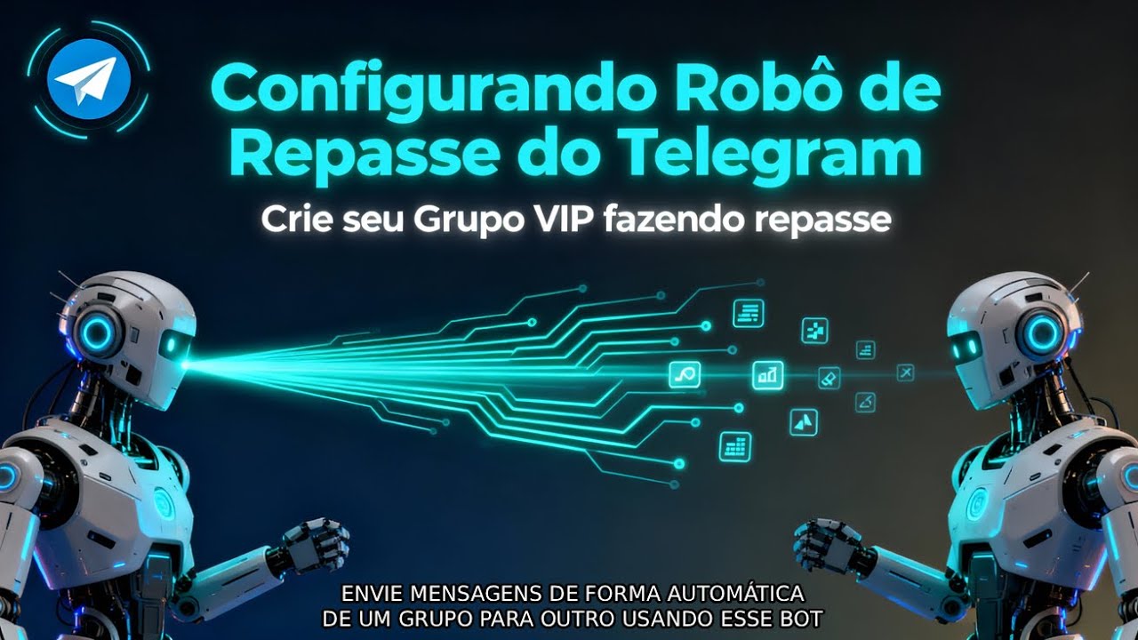 Como REPASSAR conteúdos de GRUPOS, CANAIS e BOTS, de forma AUTOMÁTICA ...
