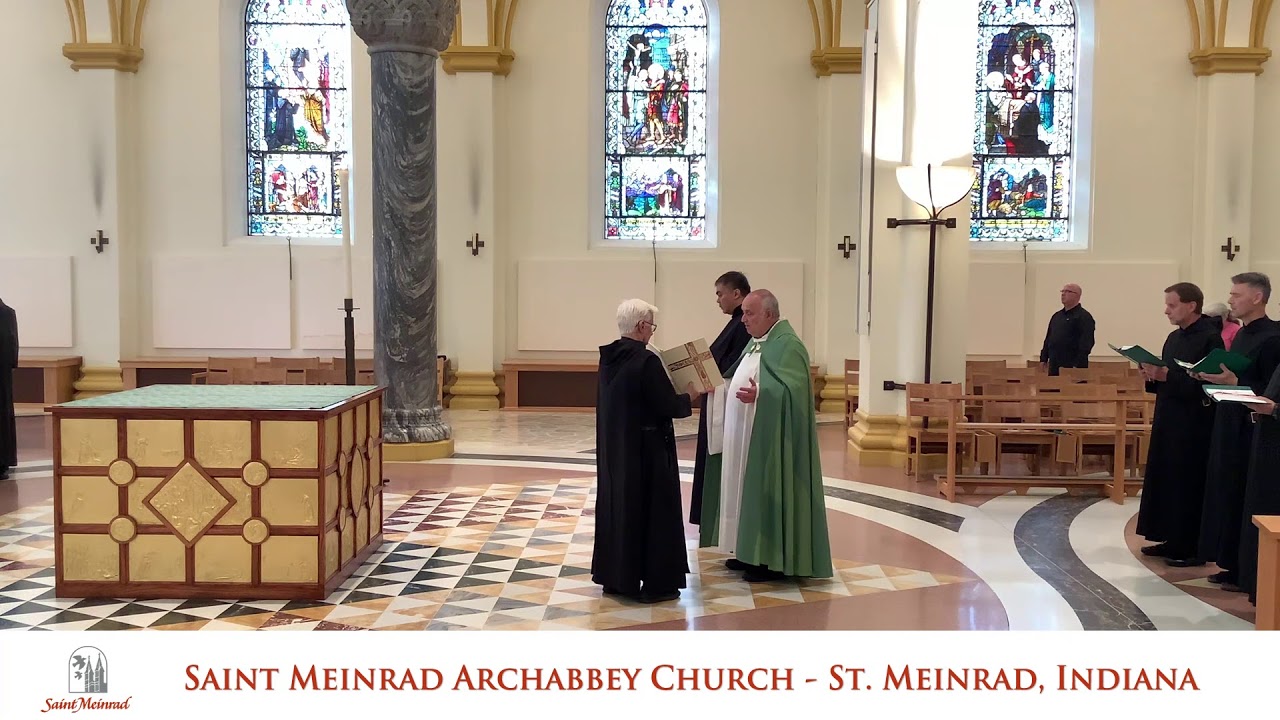 Vespers live at Saint Meinrad YouTube