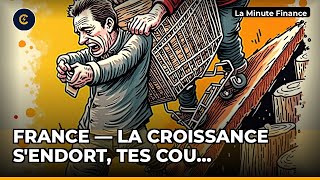 FRANCE — La croissance s'endort, tes courses s'envolent