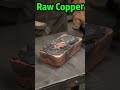 Casting a 700g Solid Copper Hammer! ✨ (Crafting lover's favorite)#restoration #asmr #shorts