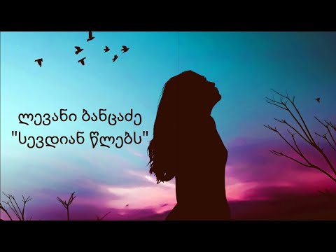 სევდიან წლებს - ლევანი ბანცაძე || Sevdian Wlebs - Levani Bancadze