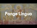 Pange lingua  adoration du corps du christ