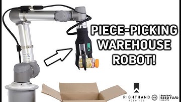 Robot quickly picks and places orders – Righthand Robotics