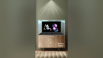 Mẫu tranh 3d trang trí hồ cá cảnh 2024 ~ 0356930555