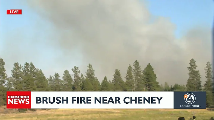 FIREWATCH UPDATE: Evacuations in effect for brush fire burning near Cheney