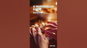 AI Keyboard Marshmallow Edition 🔥 Gooey Typing ASMR
