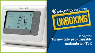 UNBOXING - Termostato programable inalámbrico T4R de Honeywell - YouTube