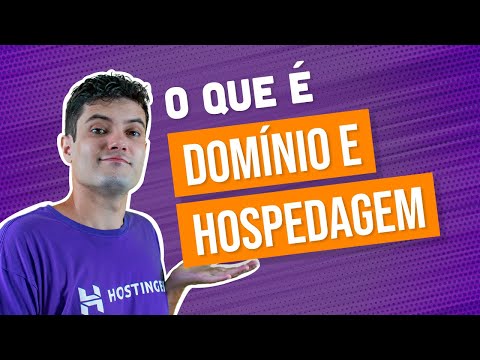 Vídeo: O Que São Domínios E Hospedagem