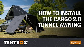 TentBox Cargo 2.0 Tunnel Awning | How-To Installation Guide