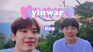 หยิ่นวอร์  ชมพระอาทิตย์ตกดิน yinyin_anw live