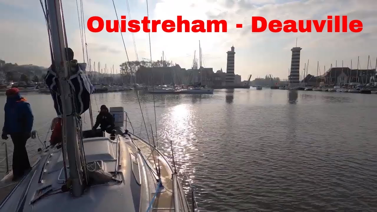 Ouistreham - Deauville, un we de voile entre pratique et théorie