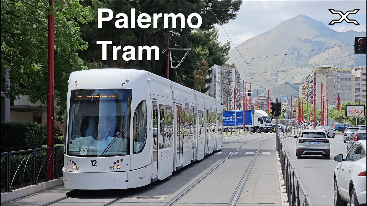 Tram Palermo | Rete tranviaria di Palermo | Sicily | Italy