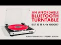 Are BLUETOOTH Record Players Good? AUDIO TECHNICA AT-LP60XBT Review!!!