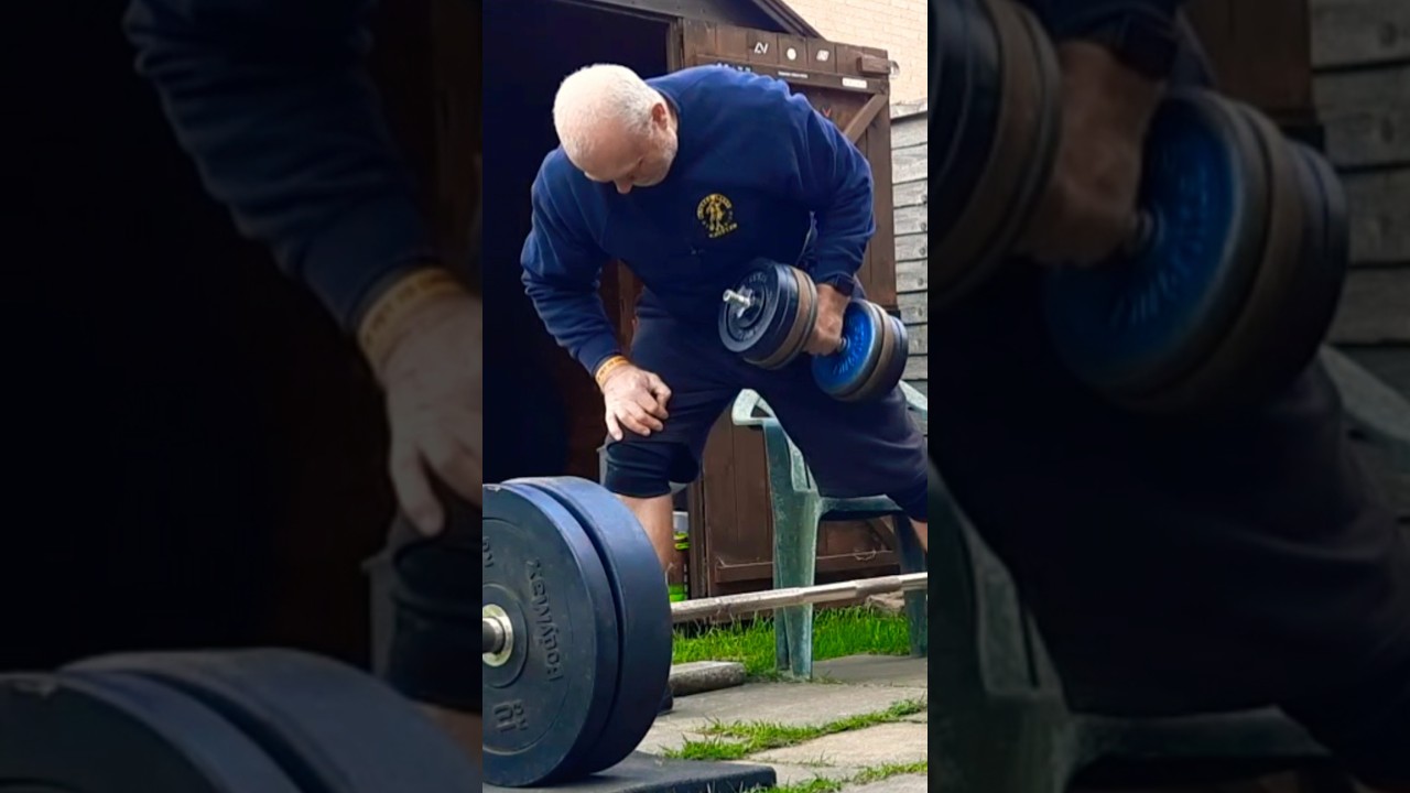 Old School Back Workout in Garden Gym 