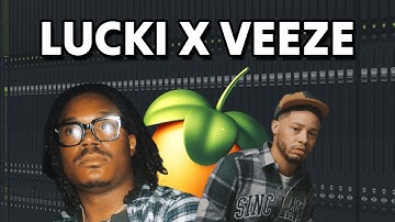 Making a CRAZY Lucki/Veeze Type Beat in 5 MINUTES?! | FL Studio Tutorial