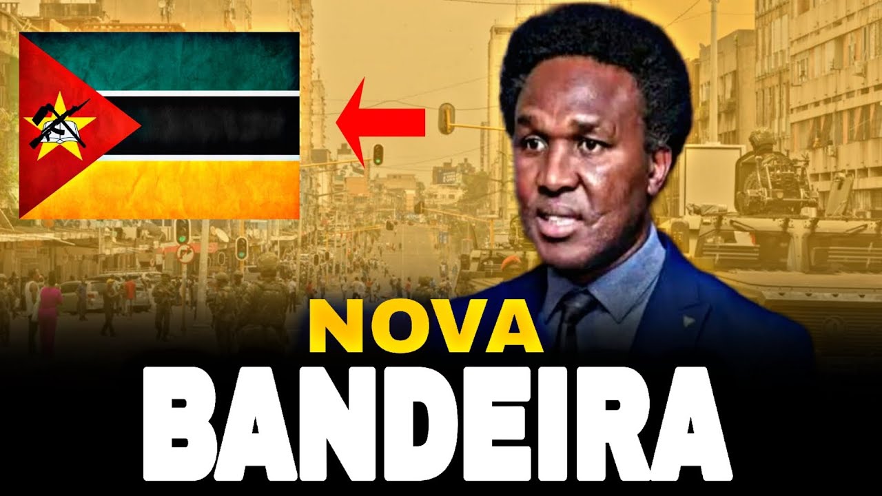 NOVA #BANDEIRA DE #MOÇAMBIQUE🇲🇿Adeus à Arma? Símbolo de Guerra na Bandeira!"