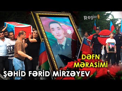 Qax Şəhidini son mənzilə yola saldı - (Şəhid Mirzəyev Fərid Namiq oğlu)