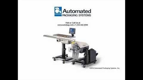 Automated Packaging Systems - Autobag Maximizer Infeed Conveyor