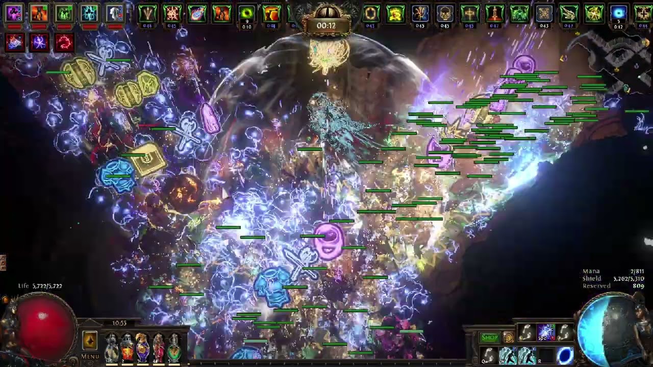 golden charlatan spark T17 legion