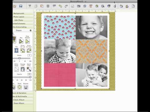 MemoryMixer Adding a Shape
