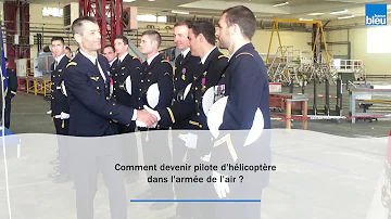 Comment devenir pilote d'hélicoptère dans l'armée de terre ?