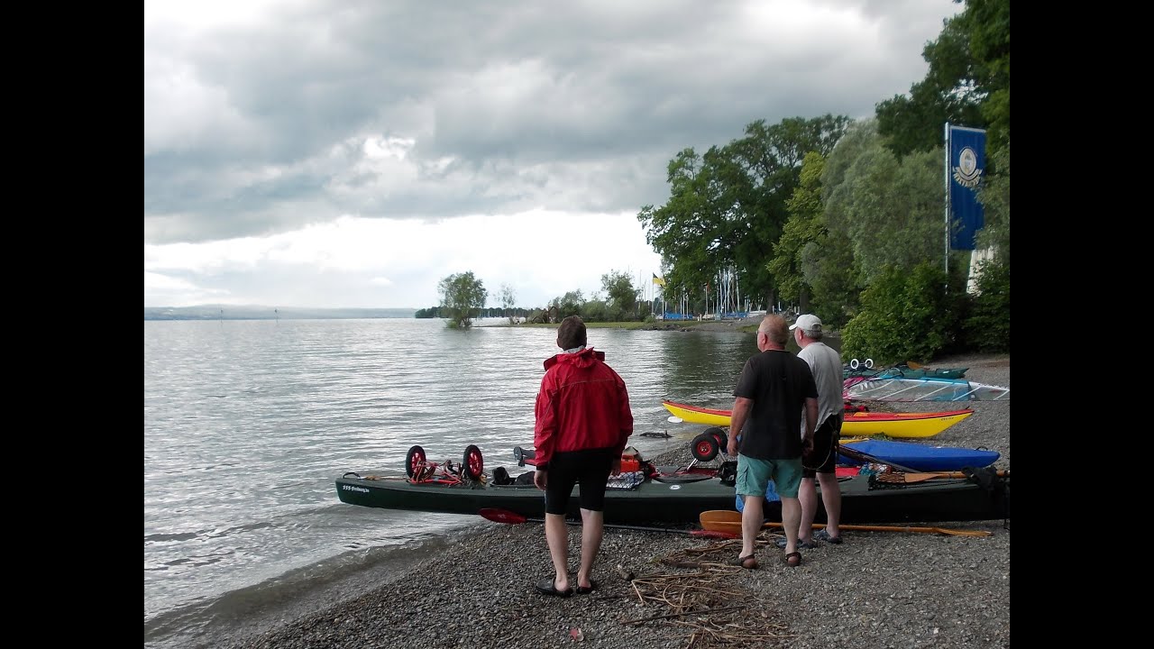 Bodensee-Umrundung im Kajak, Konstanz, Überlingen, Stein am Rhein Lindau, Friedrichshafen Radolfzell