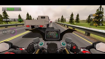 Traffic Rider[Pro Gameplay with buttons controls]||Fastest bike MX 450S #TrafficRider