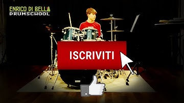 COME SUONARE GLI ESERCIZI DEL 4 WAY COORDINATION + PDF IN DESCRIZIONE - scuola di batteria