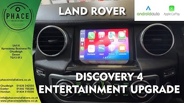 Discovery 4 - Apple CarPlay & Android Auto upgrade from Phace Installations