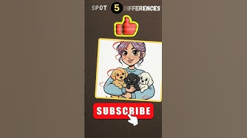 Spot 5 Differences – 99% People Fail This Test!