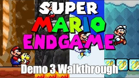 Super Mario Endgame (SMBX 1.4.5): Demo 3 100% Walkthrough (Download in Description)