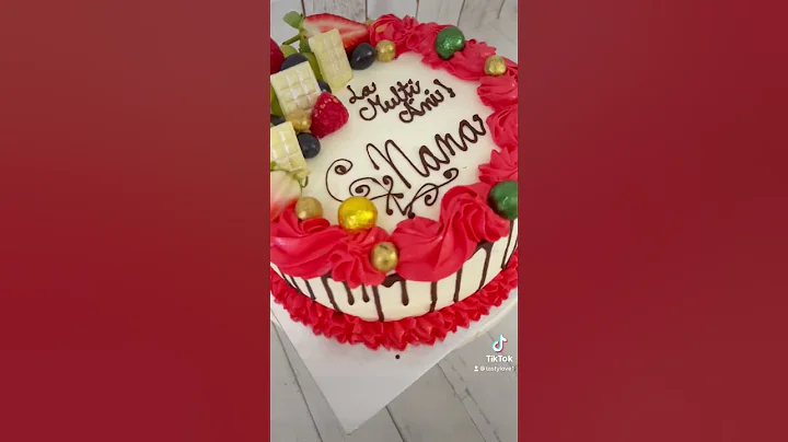 Cake decoration idea 😍 #shorts #reels #viral #baking #decoration #birthday #cakes #tiktok