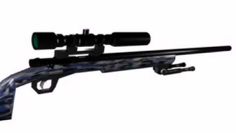 M40A3 Animation Blender