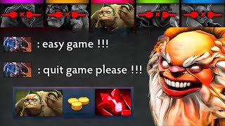 Pudge who never give up Dota 2 1v5🔥