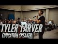 Education keynote speaker  youtube teacher  tyler tarver