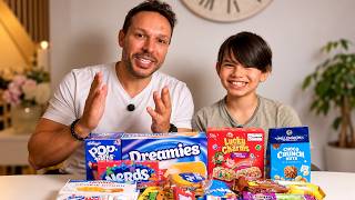 Danish Dad & Son Tries American Snacks for the First Time