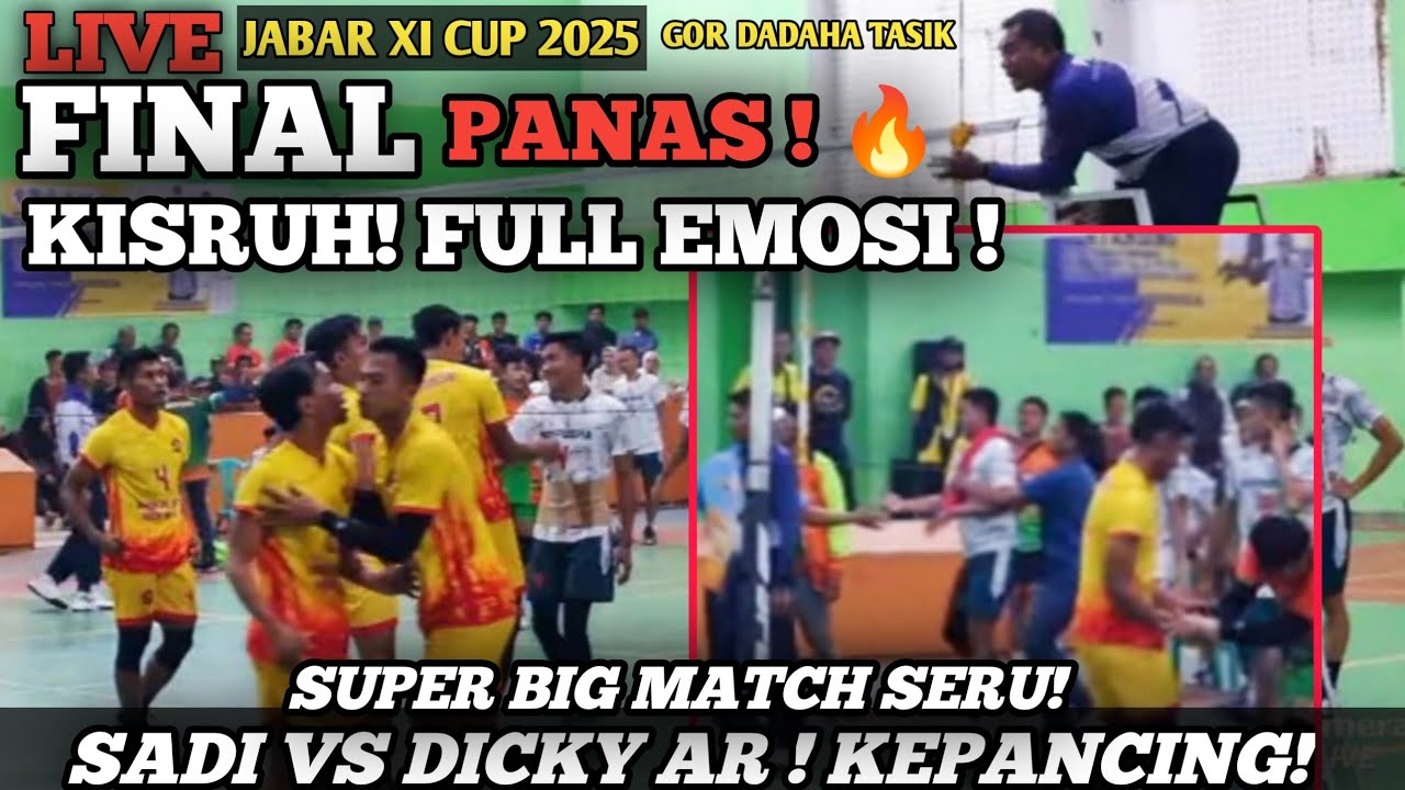LIVE FINAL🔥:YUDI KENDIL,KAULA,SADI,DIDIN BAE VS DICKY AR,ALDI AZHAR,FAHRUL ! Panas! Penuh drama! 