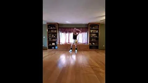Allison Tomlinson performing her Share the Fun dance