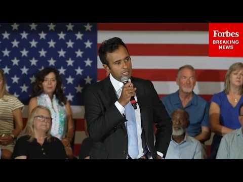 Ohio Gubernatorial Candidate Vivek Ramaswamy Holds Town Hall In Hometown Of Cincinnati, Ohio