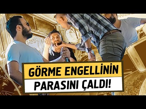 Görme Engellinin Parasını Gasp Etti! - Sosyal Deney