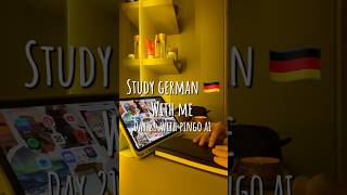 Day 20 learning german #pingoai #learninggerman #studygerman #studytok