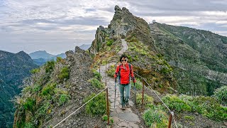 Hiking on the Island of Madeira, Portugal, V (4K)