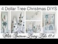 ❄️ 4 HIGH END DOLLAR TREE CHRISTMAS DIYS | EPISODE 3 | FRIEND FRIDAY HOP