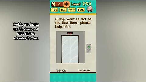 Mr Brain Level 250 Gump want to get to the first floor