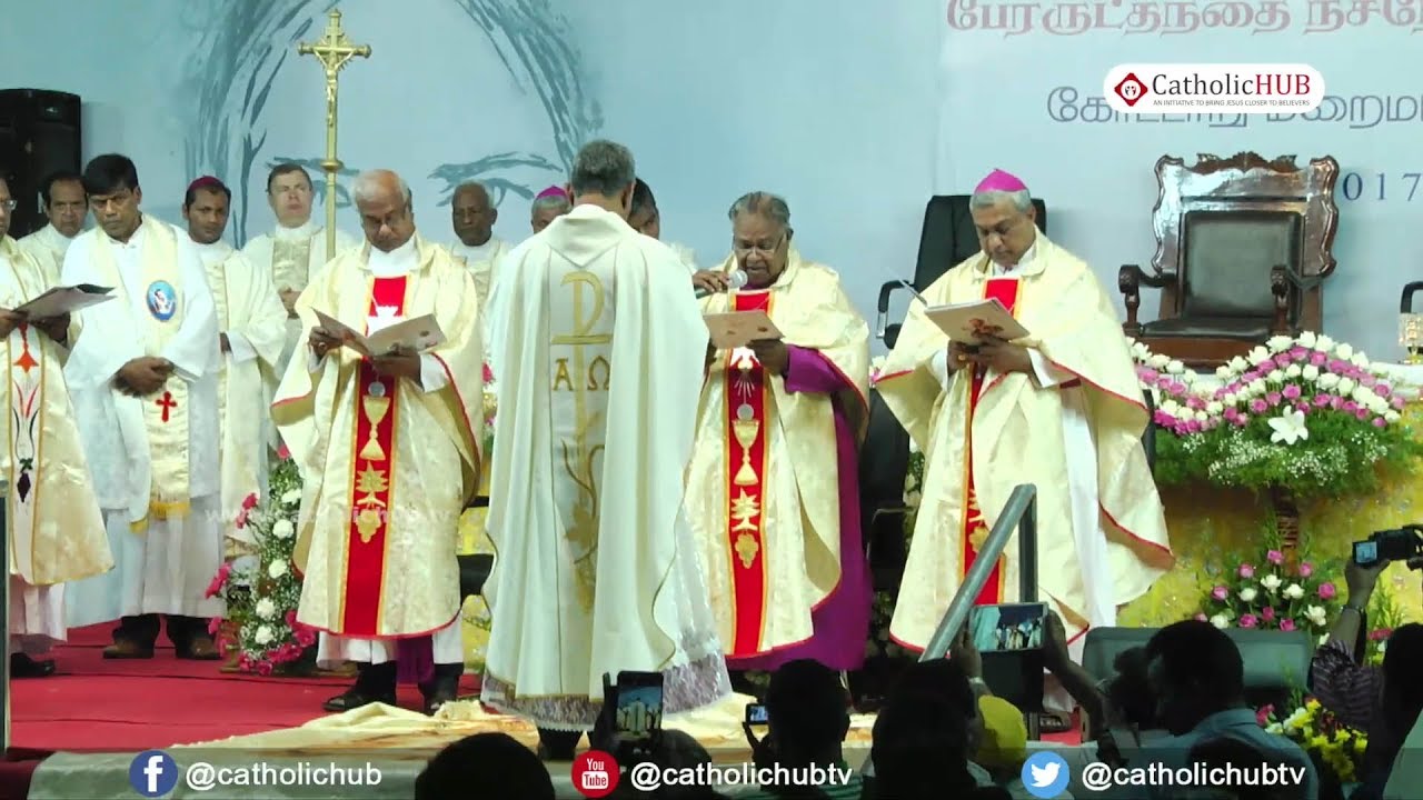 Episcopal Ordination of MSGR Nazarene Soosai @Bishop House,Kottar,Nagerkoil,Chennai,TN. 29-06-17