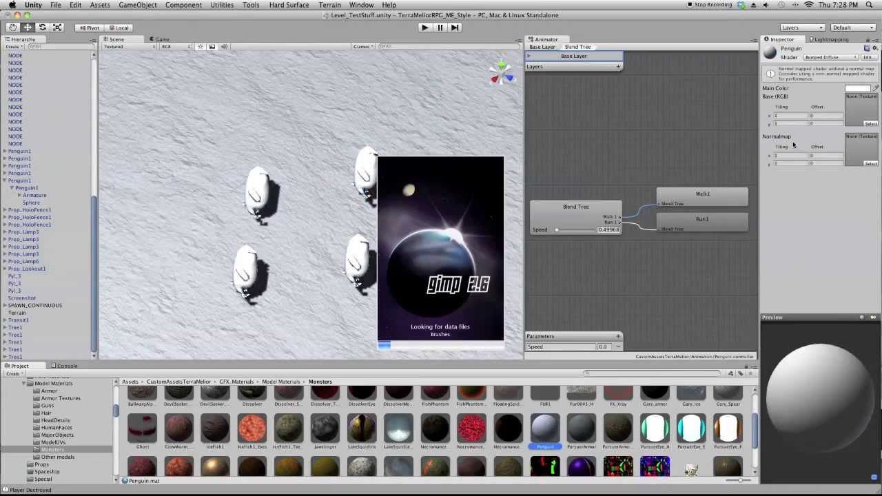 TERRA MELIOR - Update #14: Making a penguin, part 2