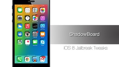 Shadow board adds shadows to your Springboard Icons - iPhone Hacks